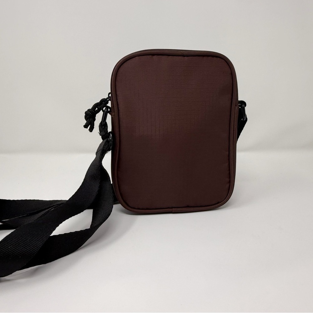 Urban Outfitters Brown Mini Crossbody Bag Nylon Utility Shoulder Pouch Travel - Picture 9 of 10